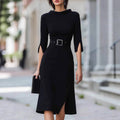 Bestselling Black Dress Comes With A Belt